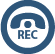 call recording icon blue