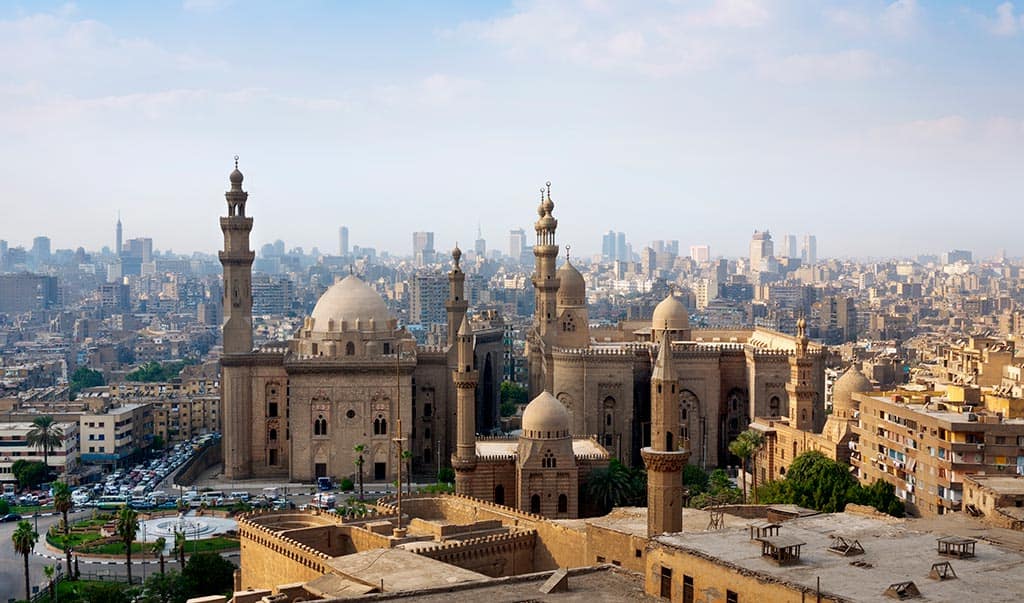 cairo egypt skyline