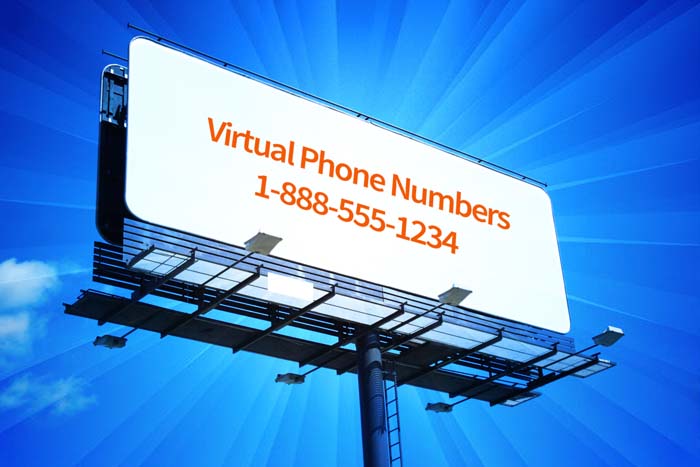 virtual phone numbers for billboards