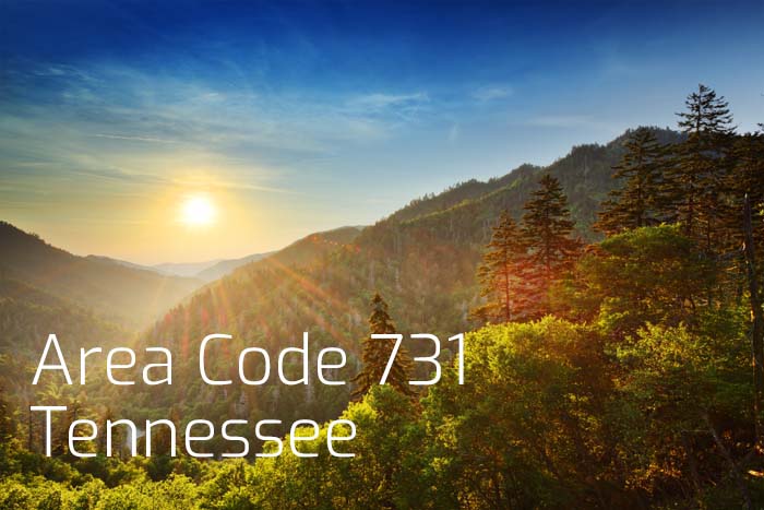 area code 731 Tenneesee