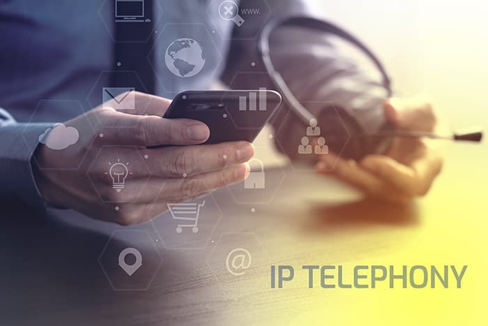 what is ip telephony