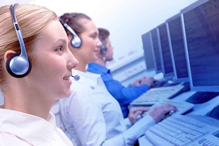 bpo in a call center