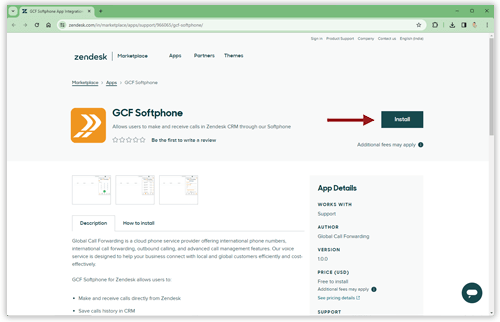 Zendesk VoIP integration setup.